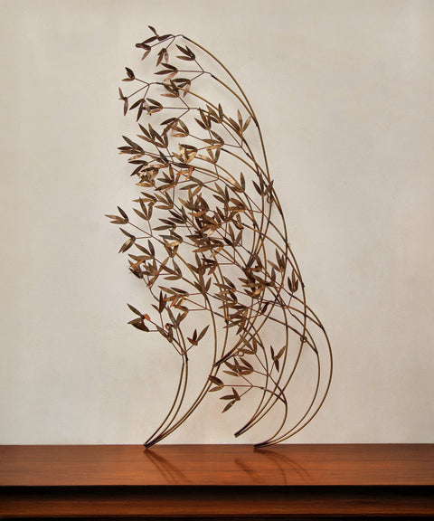 Portobello Road Bronze Leaf Wall Art