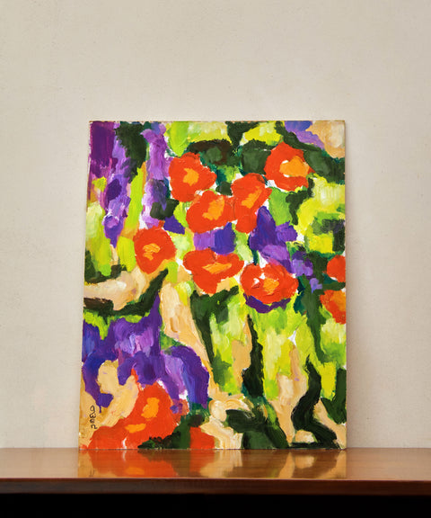 In Full Bloom Flower Painting (Wild Flowers)