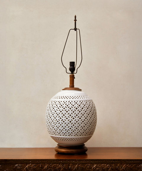 Leave the Light On Perforated Lamp